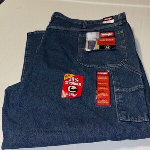 New with tag Wrangler Carpenter jeans size 48x30